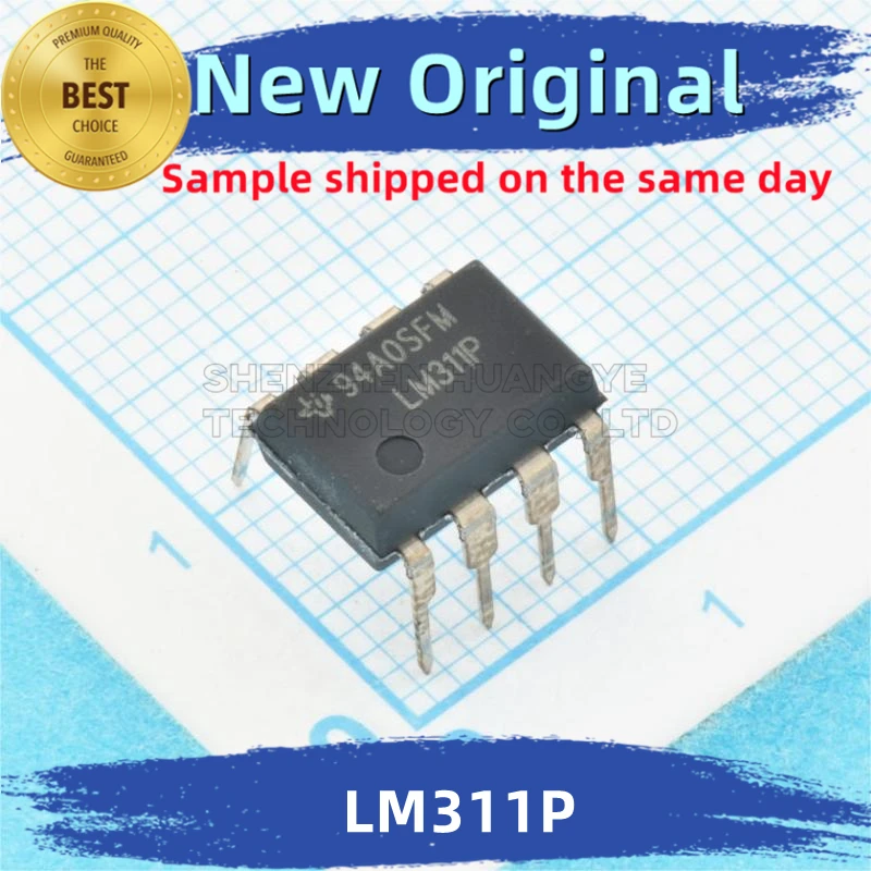 10 шт./ЛОТ Встроенный чип LM311P, 100% новый и оригинальный, соответствующий спецификации