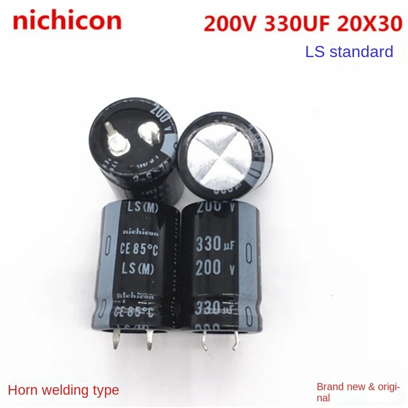(1ШТ) 330 МКФ 200 В 20X30 электролитический конденсатор Nichicon 200V330 МКФ 20 * 30