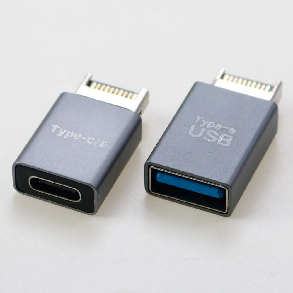 1шт USB3.1 Тип C передний Тип E Женский удлинитель Адаптера Type-E Мужской к USB3.0 Внутренний Коллектор Для Разъема материнской платы ПК Riser