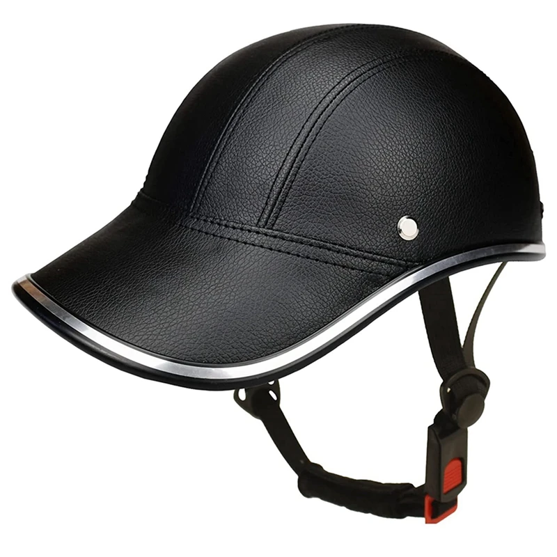 2X Мотоциклетных наполовину защитных шлема в стиле бейсболки, наполовину лицевой шлем, винтажная кепка, защитная каска, велосипедный шлем, кепка