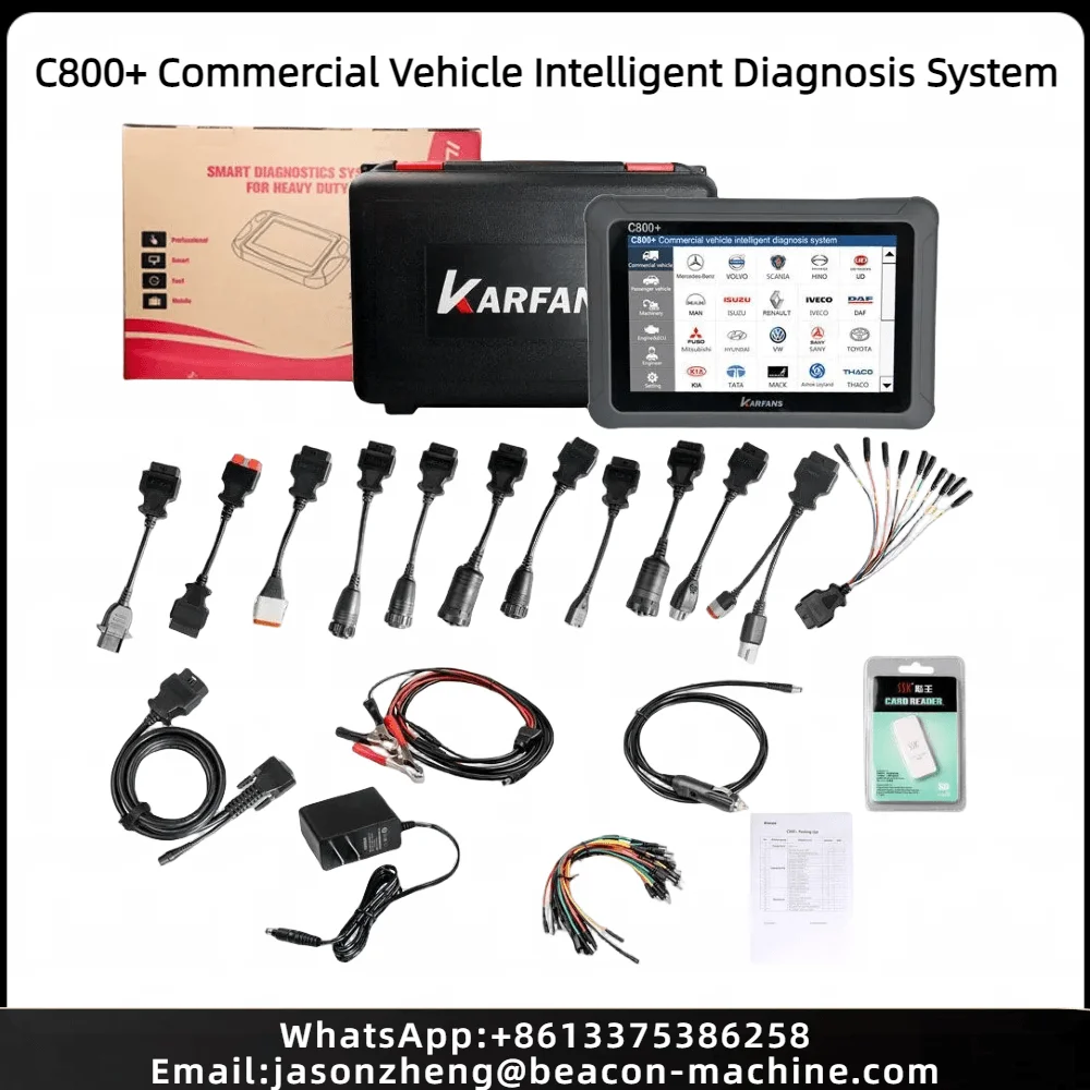 C800 + инструмент для диагностики дизельных автомобилей для тяжелых условий эксплуатации