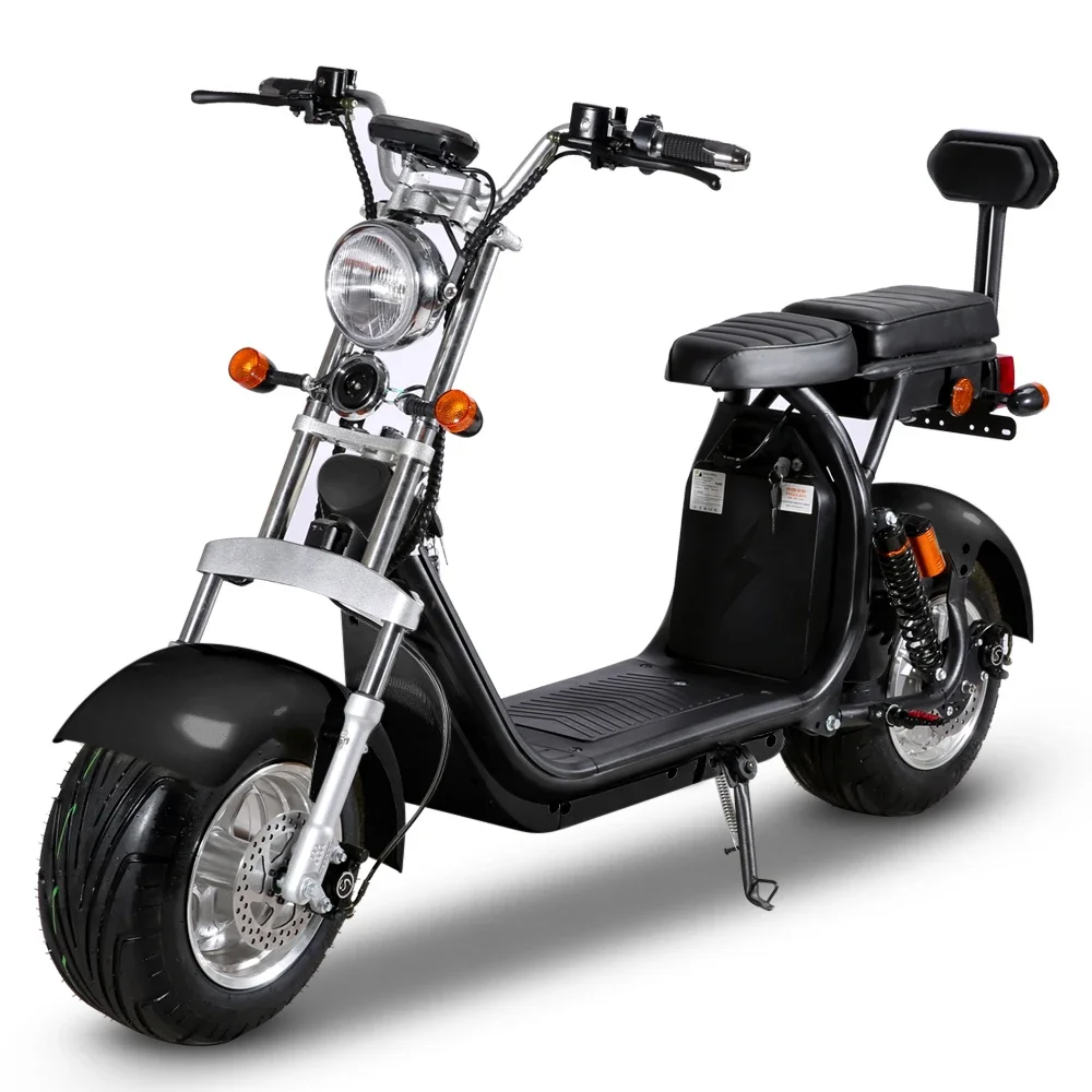 DDP Лучшие цены На дешевый электрический скутер Citycoco протяженностью 100 км на складе в Голландии