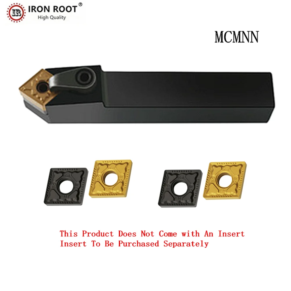 IRONR00T MCMNN1616H12, MCMNN2020K12, MCMNN2525K12, MCMNN3232P12 Токарный инструмент с ЧПУ Внешний Держатель Токарного инструмента CNMG120408