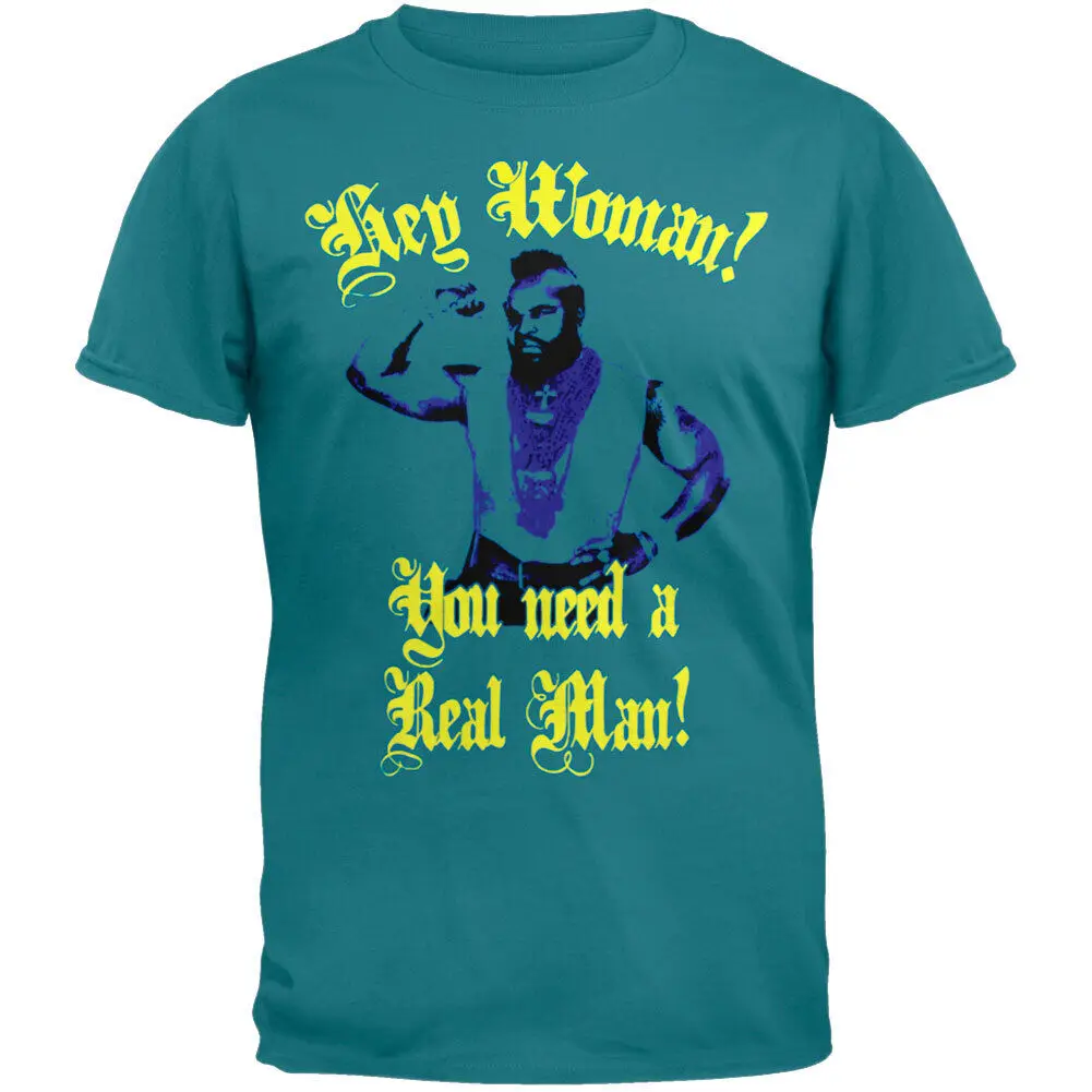 Mr. T - мягкая футболка с длинными рукавами Real Man.