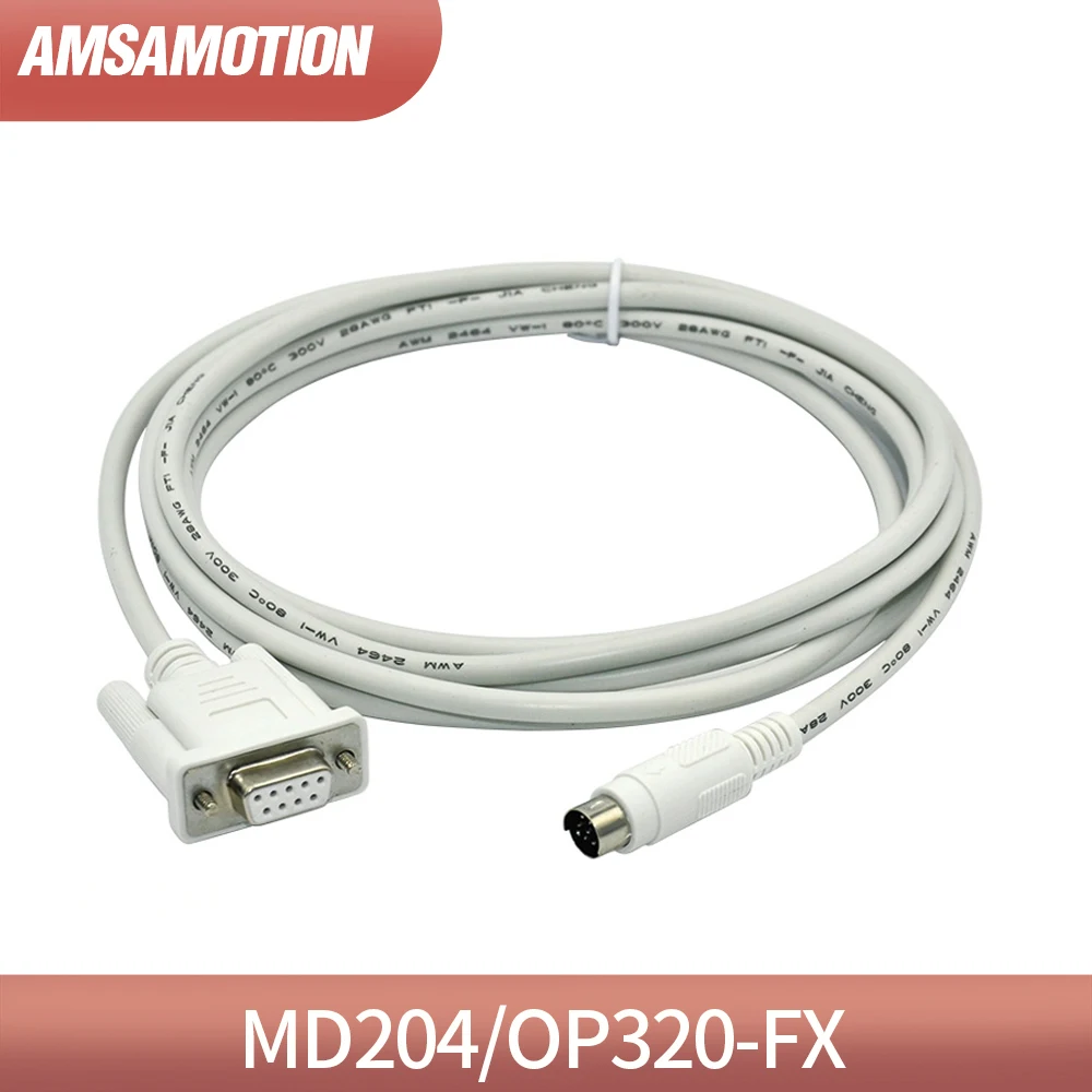 OP320-FX Для Xinje MD204L OP320 OP320-A TG TH Сенсорная панель HMI Подключение кабеля программирования ПЛК серии Mitsubishi FX MD204-FX