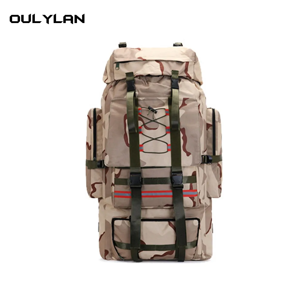 Oulylan130L Очень большой походный рюкзак для мужчин и женщин, походный рюкзак для путешествий, альпинистская сумка большой емкости