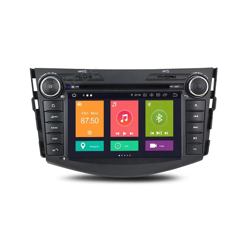 PX6 4 + 64G Android 10,0 IPS + DSP + RDS + 6686 Автомобильный DVD-Видеоплеер для Toyota RAV4 Rav 4 2007-2012 Мультимедийное Радио Стерео Навигация