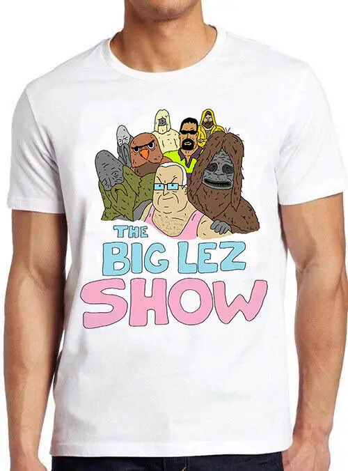 Sassy The Sasquatch Smoke Big Lez TV Show ретро культовая подарочная футболка M1386 с длинными рукавами