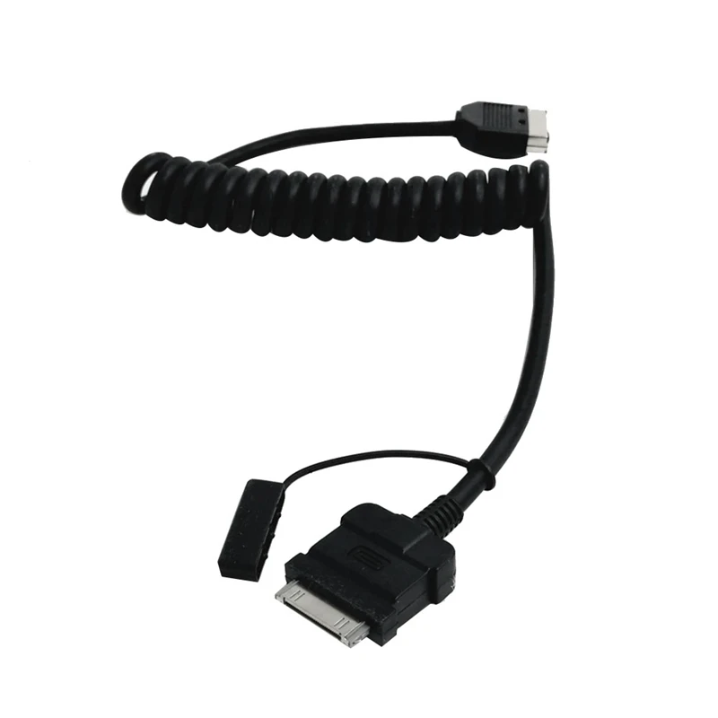 Автомобильный мультимедийный кабель-адаптер вспомогательного аудиовхода Aux для Land Rover Range Rover Для Jaguar XF Для Iphone Интерфейс Ipod