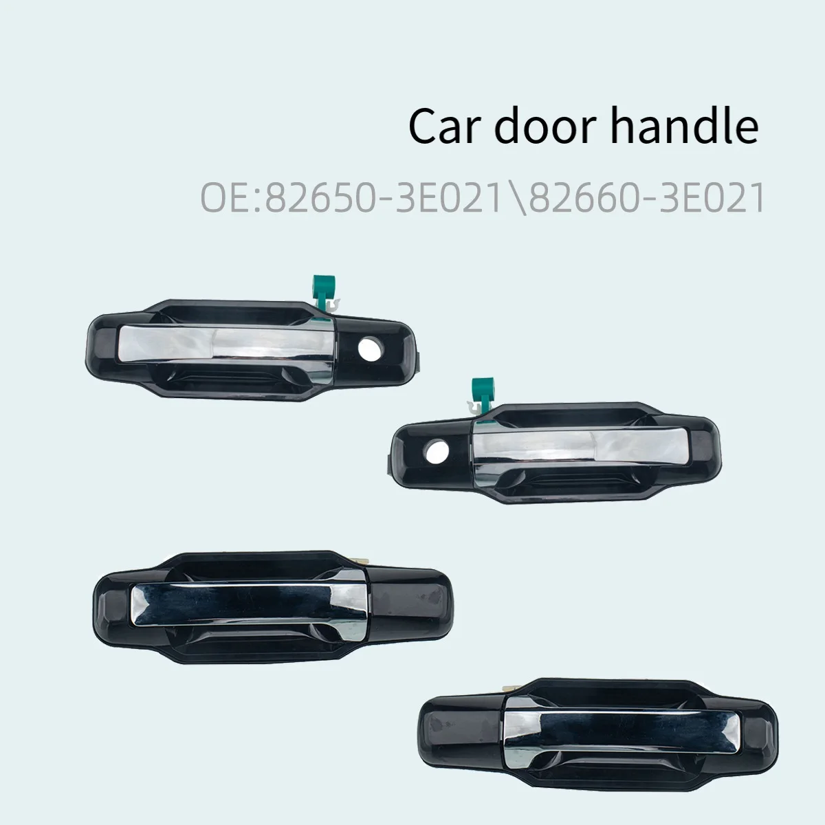 Аксессуары для экстерьера автомобиля, черная Левая правая наружная дверная ручка для Kia Sorento 2003 2004 2005 2006 серии, автоматическая замена