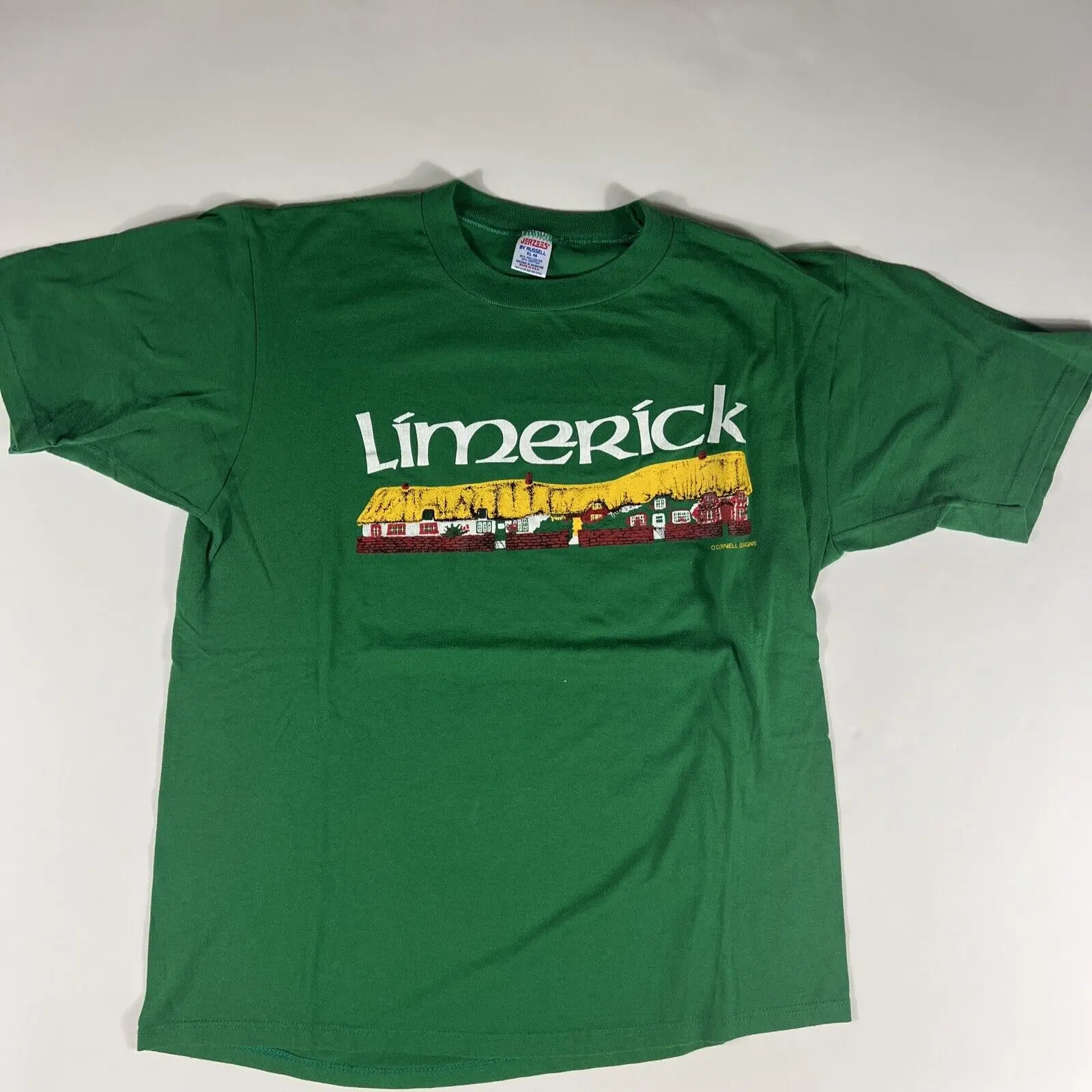 Винтажная рубашка Limerick XL Brick House с длинными рукавами