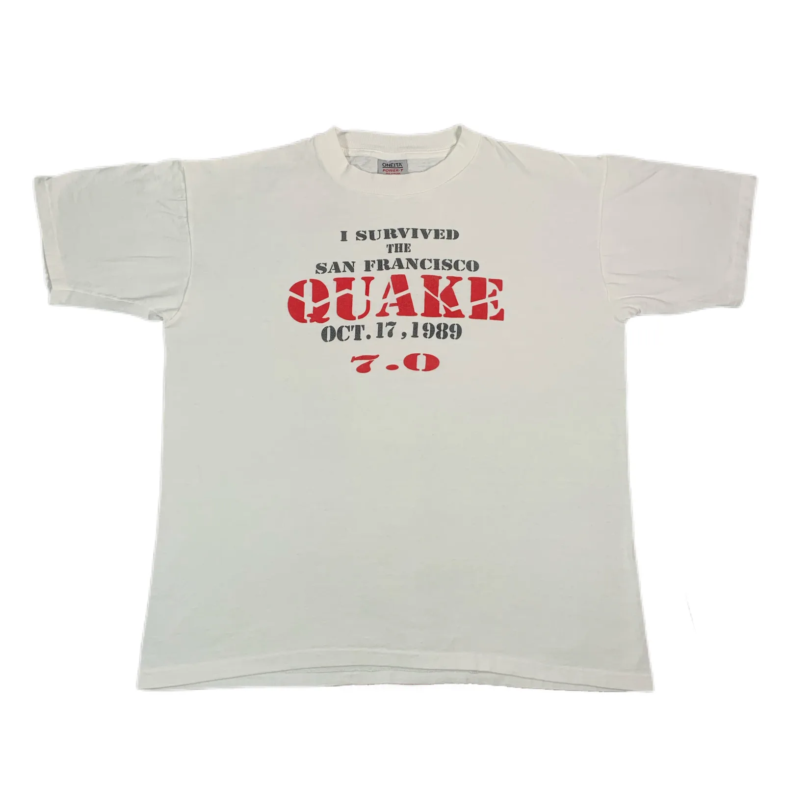 Винтажная футболка San Francisco “Quake”