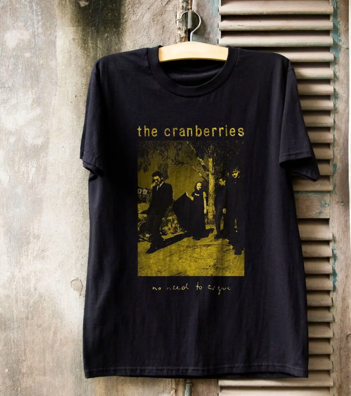Винтажная футболка The Cranberries No Need To Argue 1995 Rock, тур The Cranberries