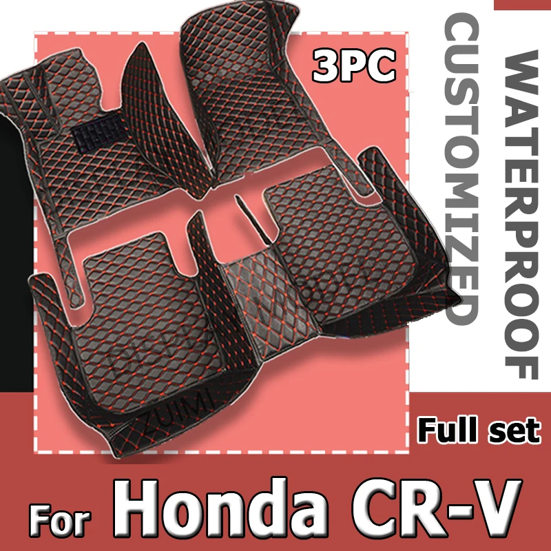 Для Honda CR-V CRV CR V RS 2023 2024 2025 Автомобильные Коврики Негибридные Авто Водонепроницаемые Alfombra Para Auto Автомобильные Аксессуары Для Интерьера