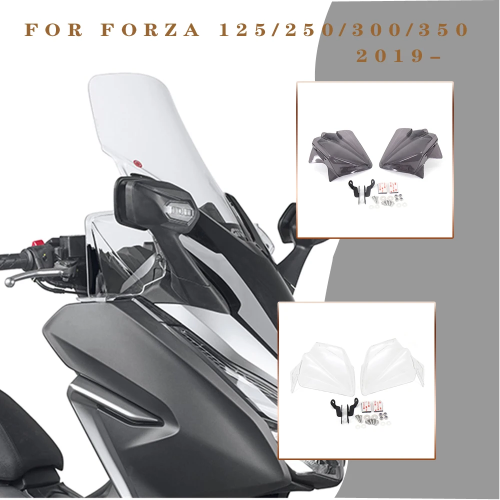 Для HONDA FORZA Forza 125 250 300 350 Ветрозащитный экран мотоцикла, ветровое стекло, защита для рук, Цевье 2019 2020 2021 2022
