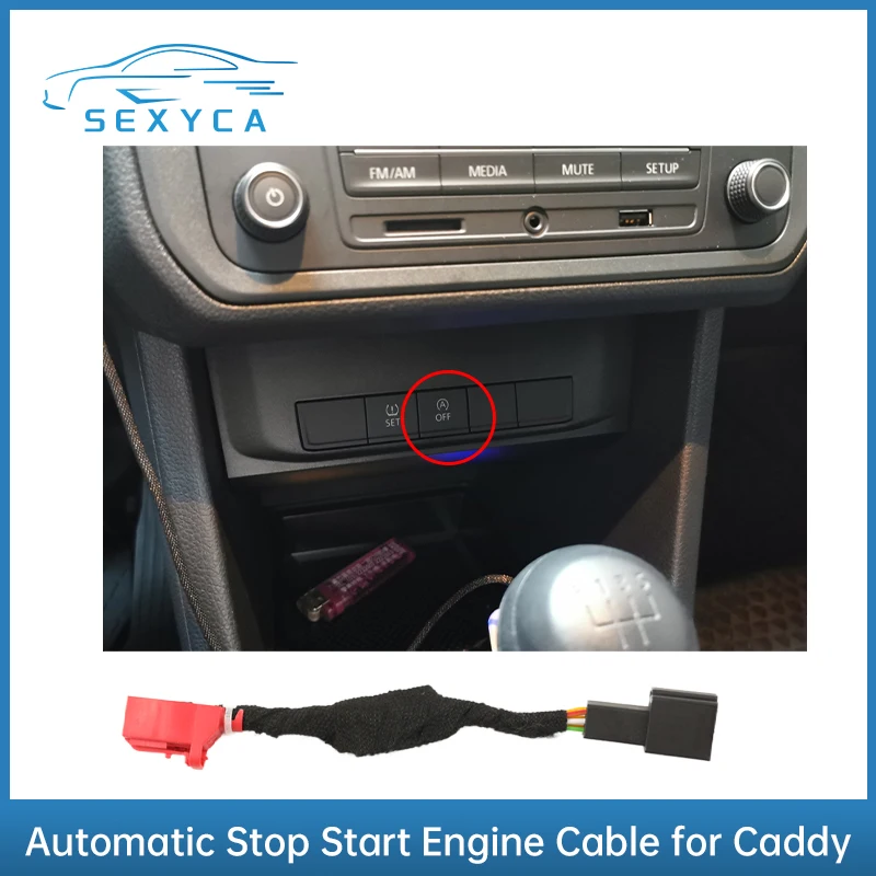 Для автомобиля Фольксваген Гольф 6 Система автоматической остановки запуска двигателя выключена По умолчанию, только кабель для устранения неполадок Режим памяти