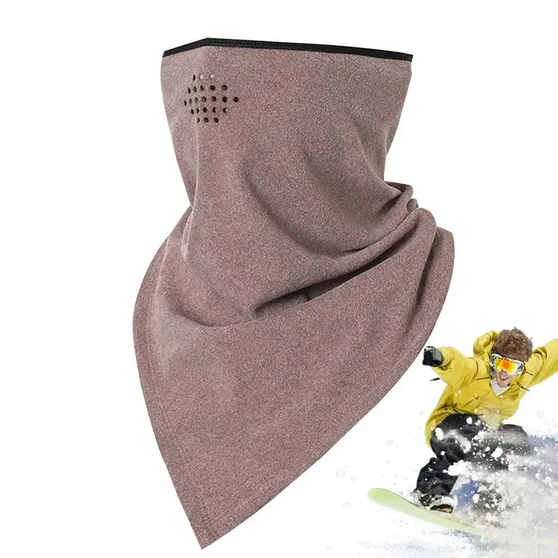 Зимняя грелка для лица и шеи, гетры, теплые подшлемники, теплые зимние ветрозащитные шарфы для мужчин