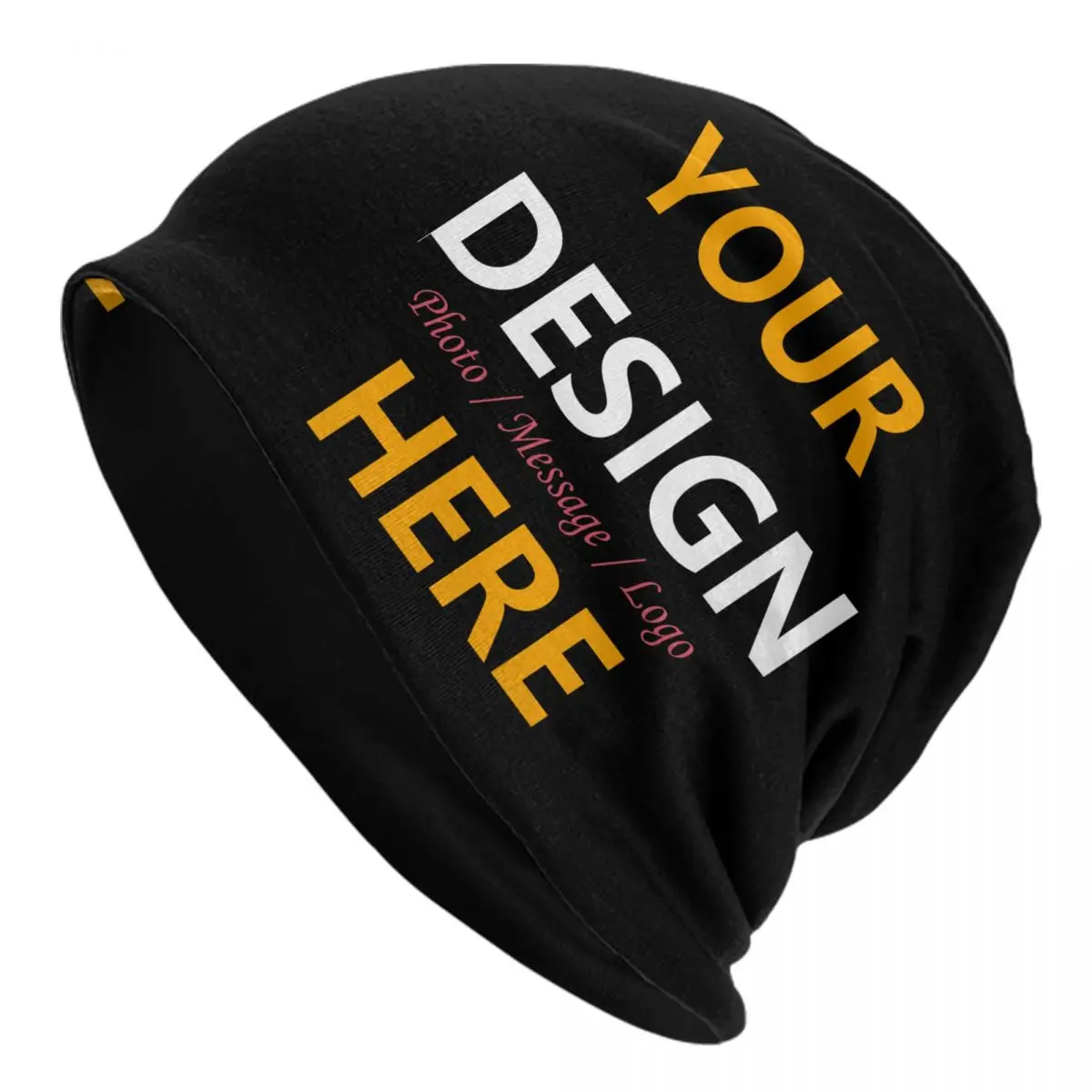 Изготовьте На заказ Свой Дизайн Здесь Шляпы-капоты Классная Вязаная Шапка Для Зимы Теплая Персонализированная Индивидуальная Шапочка С Логотипом Skullies Beanies Caps
