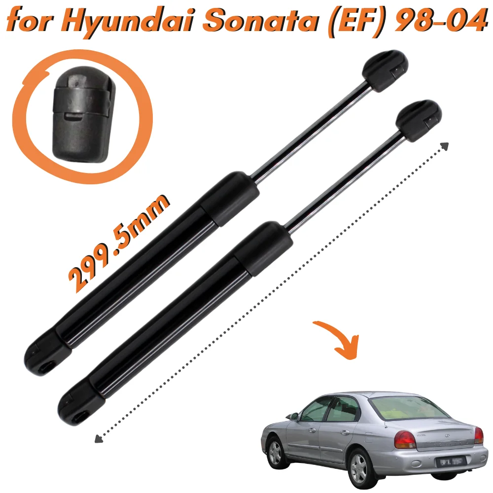 Кол-во (2) Стоек багажника для Hyundai Sonata Sonica (EF) Седан 1998-2004 гг. Опоры Подъема багажника задней двери Багажника Газовые пружины Амортизаторы