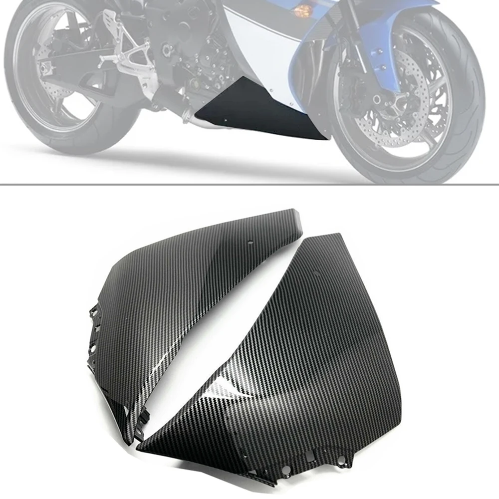 Комплект нижних обтекателей из углеродного волокна, подходит для YAMAHA YZF-R1 R1 2009 - 2014 R1, Боковая крышка мотоцикла, передний капот