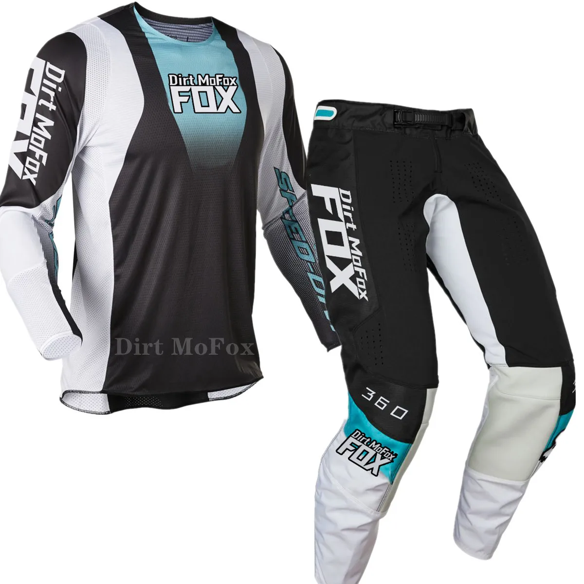Комплект снаряжения для мотокросса Трикотажные брюки MX Combo Moto Cross Enduro Костюм для горного велосипеда для взрослых