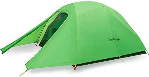 Легкая водонепроницаемая палатка для кемпинга и альпинизма на 1, 2 и 3 человека с регулируемой посадкой