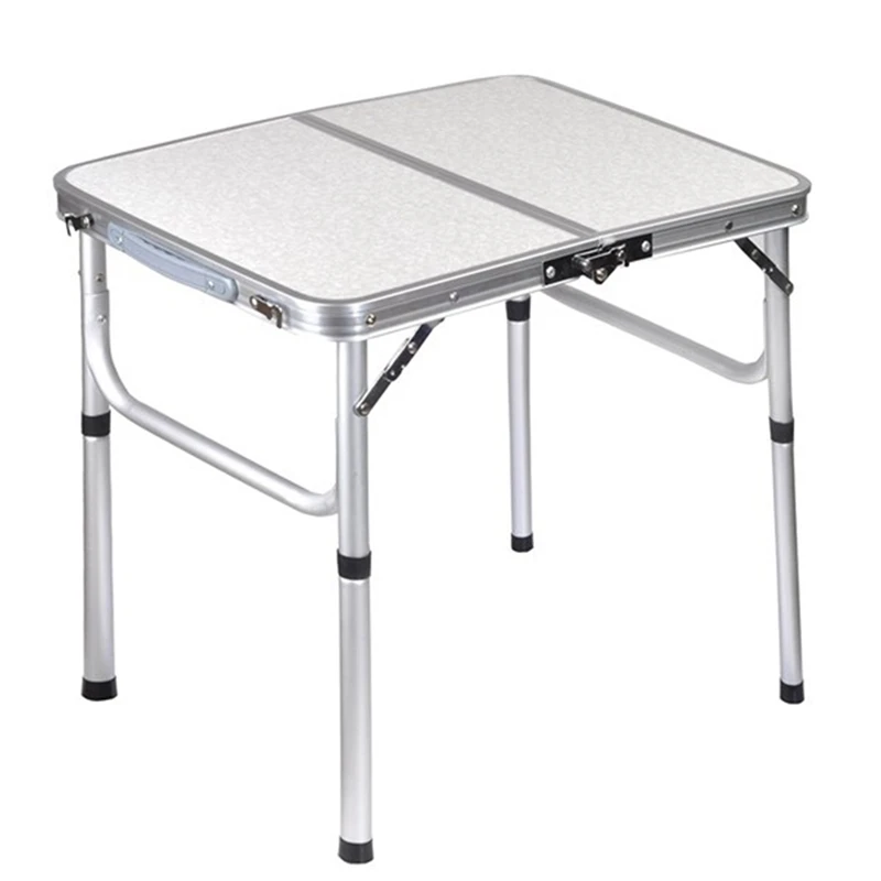 Легкий Складной походный стол Портативный-Алюминиевый Складной стол для пикника, складной обеденный стол для внутреннего и наружного использования