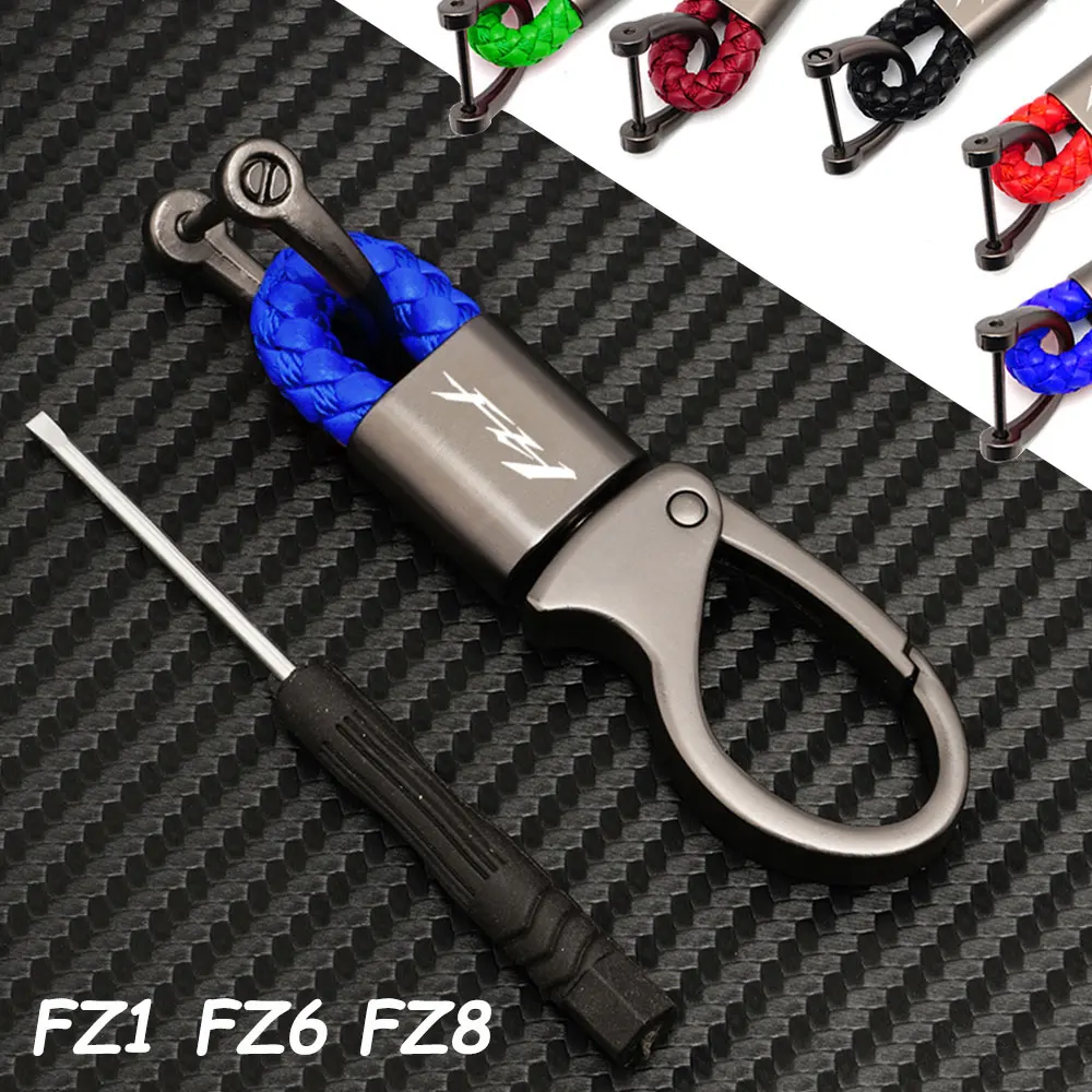 Логотип Для Yamaha FZ1 FZ6 FZ8 FZ1S FZ6N FZ 1 6 8 Брелок Kering Брелок-Держатель Для Мужчин Подарок Аксессуары Для Мотоциклов 2023 Новый