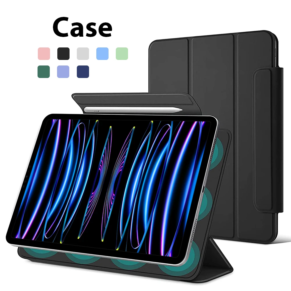 Магнитный Чехол Для Ipad Air 5 2022 Air 4 Case 10 10-го Поколения 10,9-дюймового iPad Pro 12,9 11 2-го, 3-го, 4-го Mini 6 Аксессуары Для Обложек