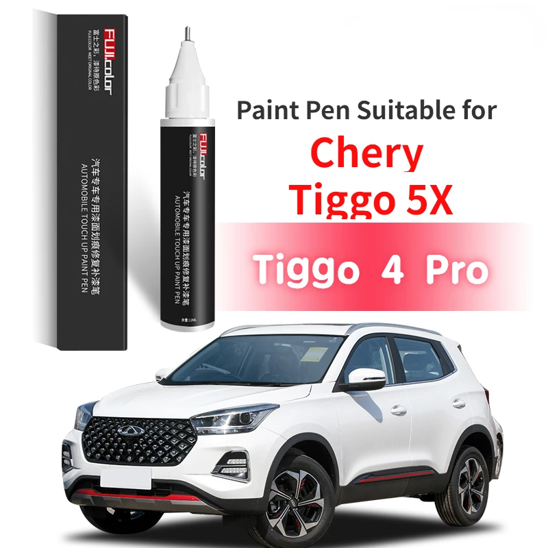 Малярная ручка Подходит для Chery Tiggo 4 Pro Tiggo 5x Фиксатор краски Жемчужно-Белый Специальный Ruihu 5x Автомобильные Принадлежности Аксессуары черный