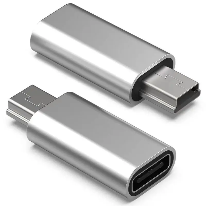 Мини-5-контактный USB-адаптер B от штекера к разъему USB Type C для передачи данных для MP3 цифровой камеры GPS