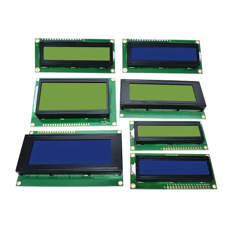 Модуль LCD1602 LCD 1602 2004 12864 Синий Зеленый экран 16x2 20X4 Символьный ЖК-дисплей Модуль HD44780 Контроллер синий черный свет