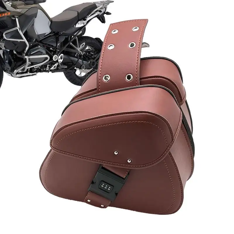 Мотоциклетные сумки для хранения мотоциклов из искусственной кожи, сумка для инструментов, водонепроницаемая сумка для хвоста мотоцикла, сумка для аксессуаров для мотоциклов