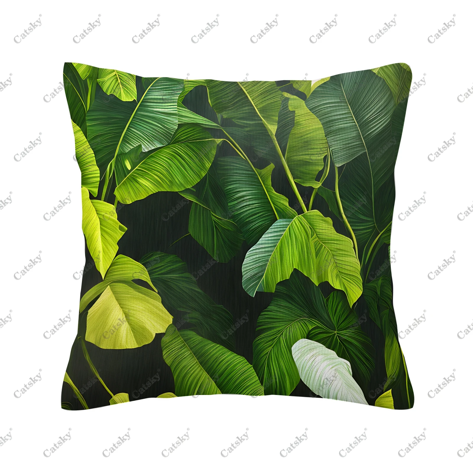 Наволочка из тропических ботанических листьев банана, наволочка с рисунком крутой Асты, наволочка для домашнего декора, наволочка для дивана-кровати