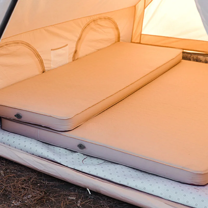 Наружный самонадувающийся спальный коврик для кемпинга, легкий надувной походный наматрасник, спальный коврик для палатки