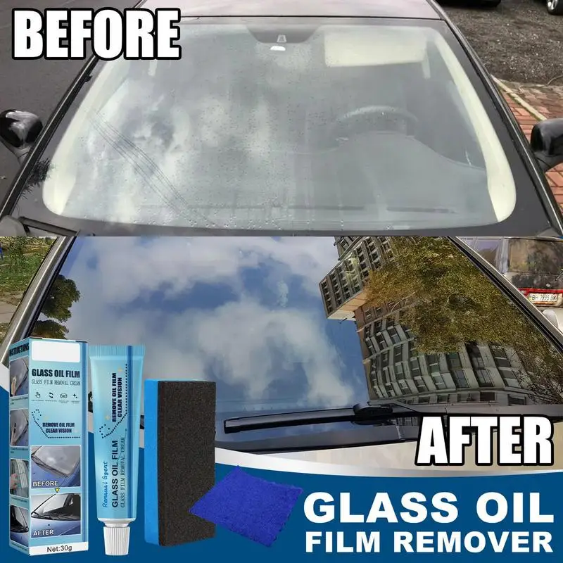 Новая паста для удаления масляной пленки на стекле, мощный очиститель лобового стекла автомобиля, Высококачественная чистка стекла для окон ванной комнаты. Инструменты