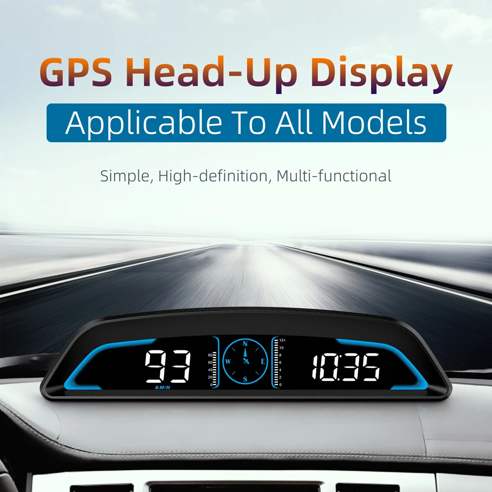 Новейший G3 HUD Head Up Дисплей GPS + OBD Универсальный Автомобильный Умный Цифровой Будильник С Напоминанием Измеритель Электроники Автоматический Спидометр Аксессуары