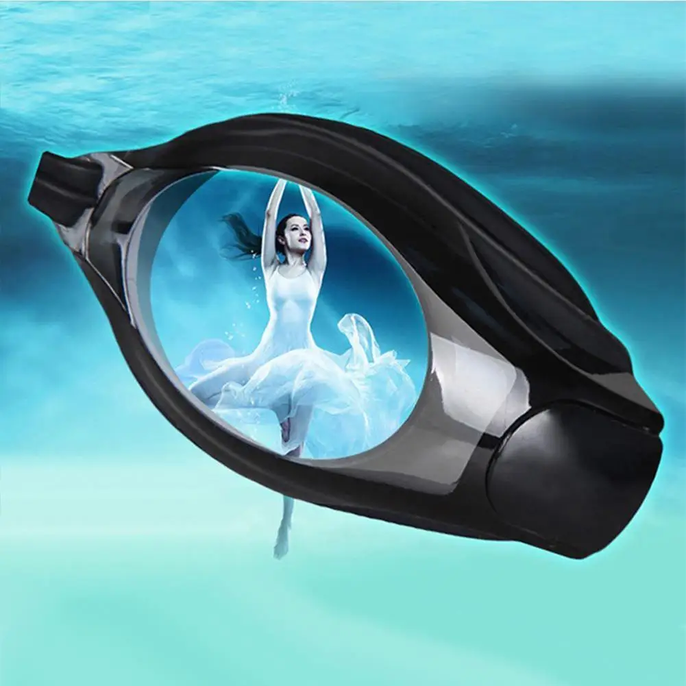 Новые профессиональные линзы с защитой от запотевания и ультрафиолета для взрослых, Мужские и женские плавательные очки, Водонепроницаемые Регулируемые очки для плавания из АБС-резины