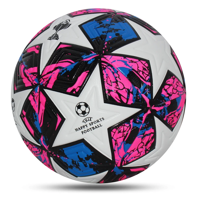 Новые футбольные мячи Стандартного размера 5 Размер 4 Высококачественный полиуретановый материал Бесшовный спортивный матч на открытом воздухе Футбольная тренировка futbol