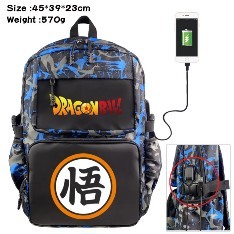 Новые школьные рюкзаки из аниме Dragon Ball Z, школьная сумка для школьников, подарок для девочек и мальчиков, дорожная сумка для подростков Mochila
