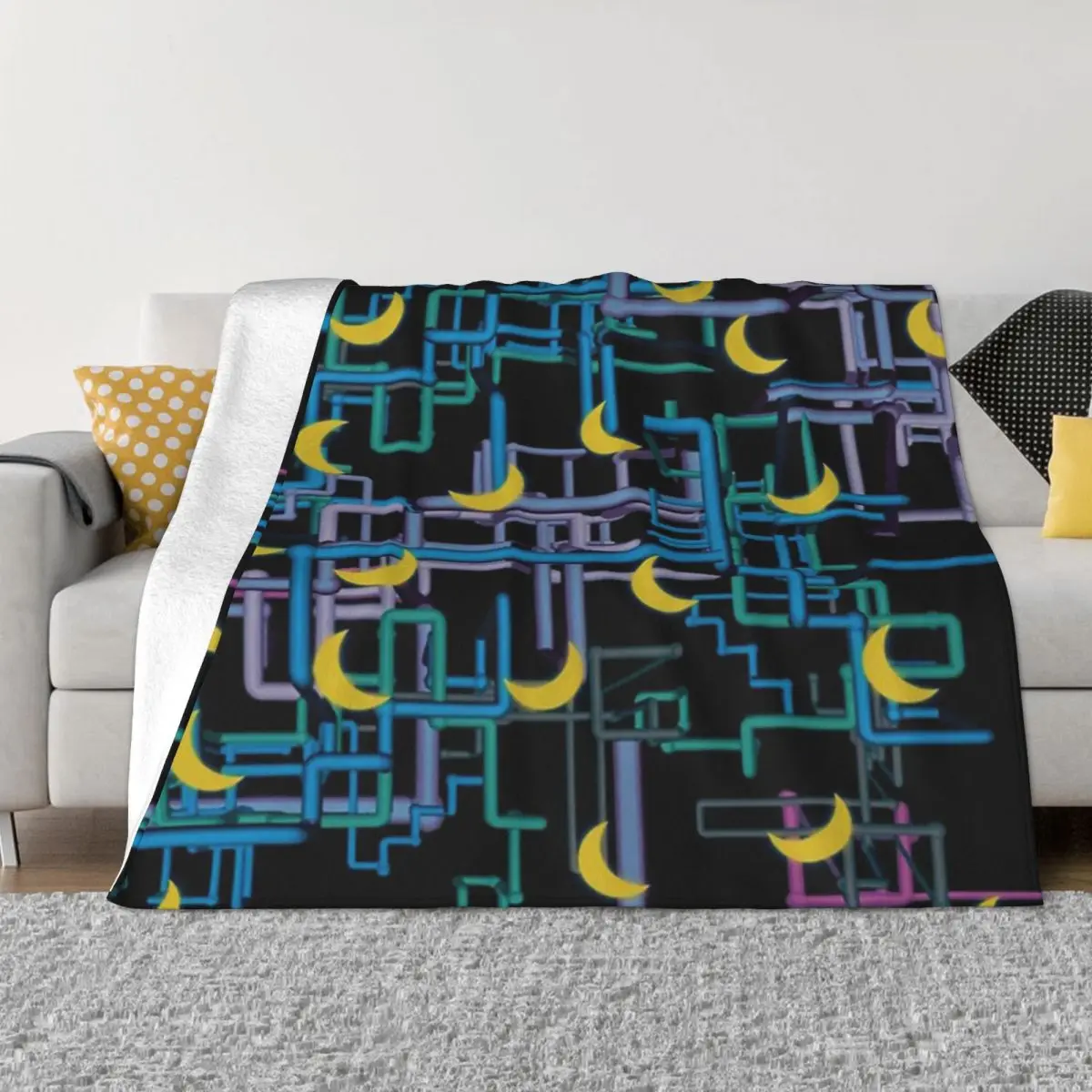 Одеяло с рисунком Дэна Флеша, покрывало на кровать, мягкий чехол для дивана