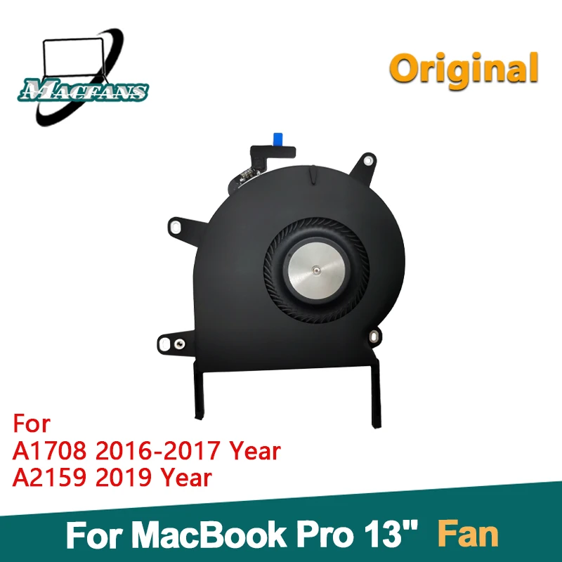 Оригинальный Ноутбук A1708 A2159 Вентилятор для MacBook Pro Air Retina 13