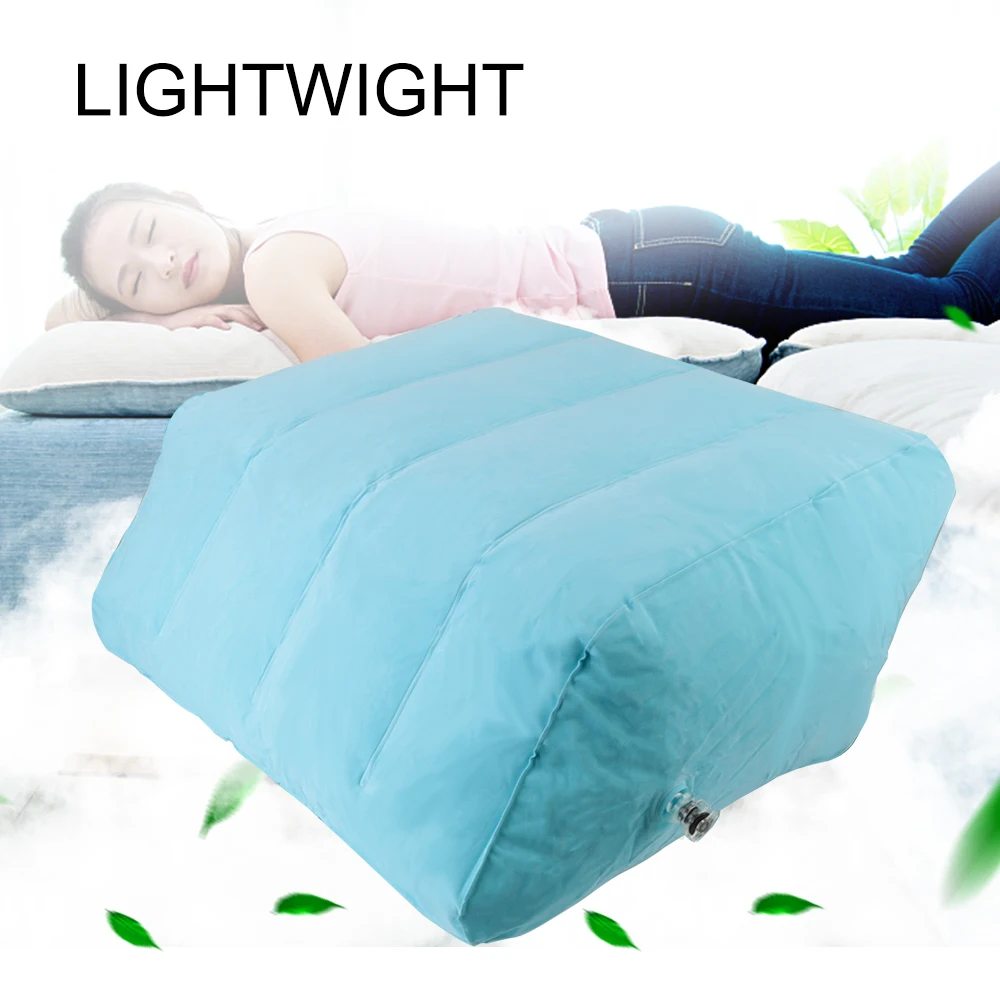 Подъемник для ног беременной женщины Легкая Надувная подушка для ног из ПВХ Портативная подушка для колена
