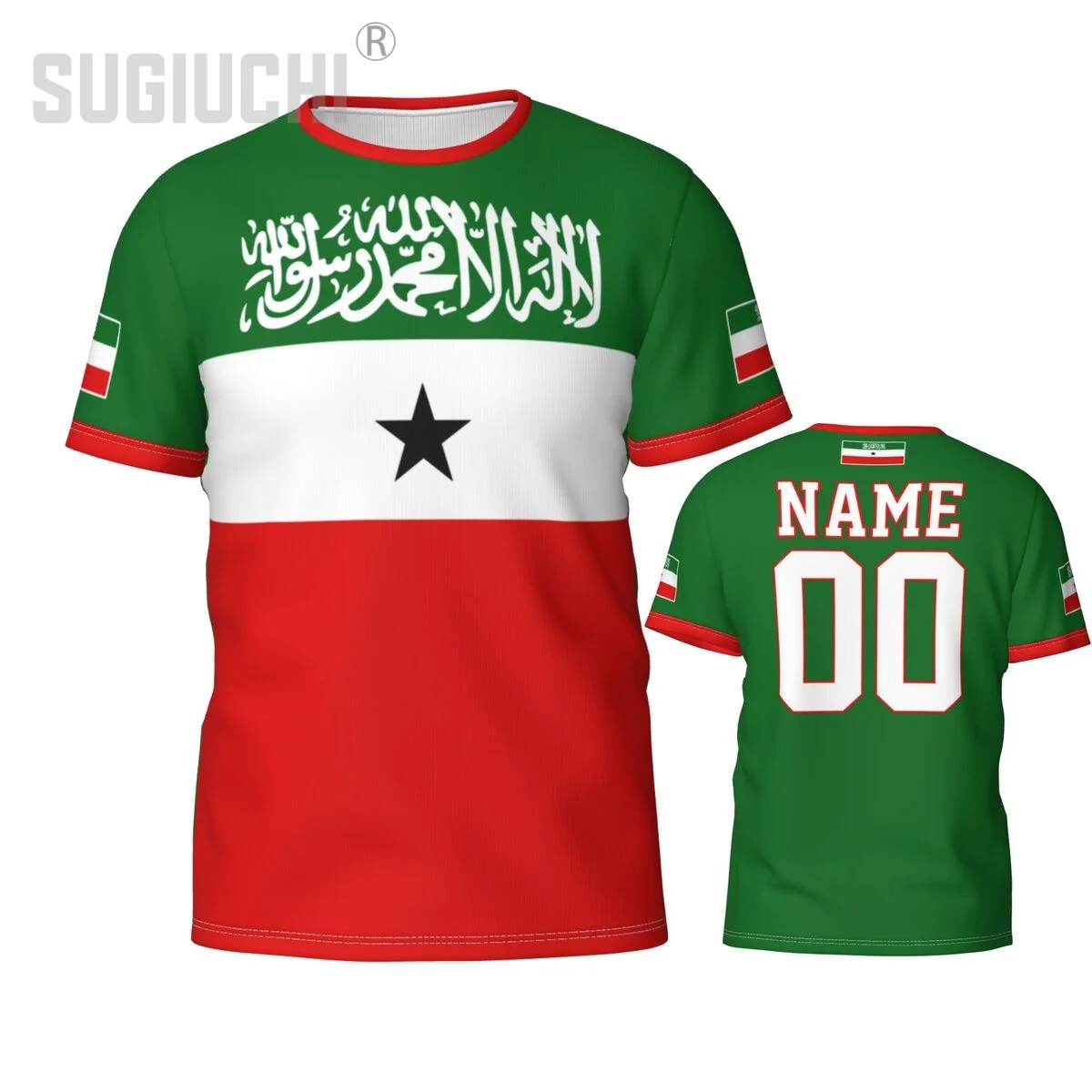 Пользовательское имя, номер, Эмблема флага Сомалиленда, 3D футболки, Одежда для мужчин, женские футболки, футбол, подарочная футболка для футбольных фанатов из джерси