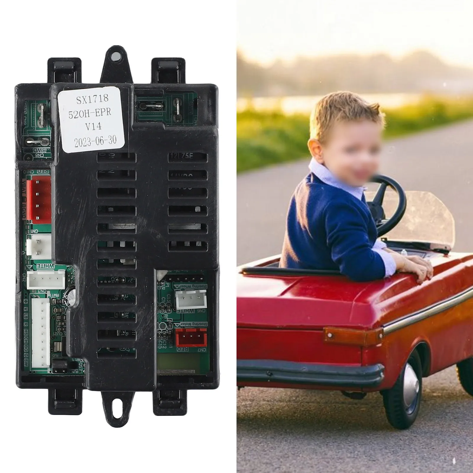 Практичный приемник SX1718, игрушки для езды, коробка управления приемником автомобиля, прочный пульт дистанционного управления 2,4 G
