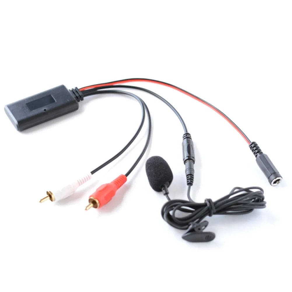 Прочный модуль приемника AUX адаптер Запасные части 1 * микрофон Длиной 27 см Аксессуары Черный + красный + белый Высокое качество