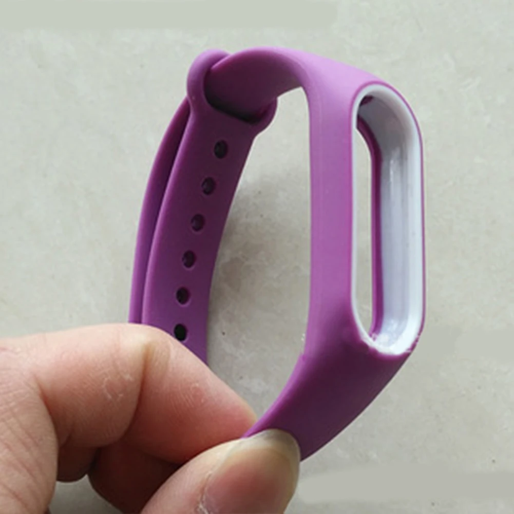 Сменный силиконовый браслет-ремешок для часов браслет для Xiaomi Mi Band 2