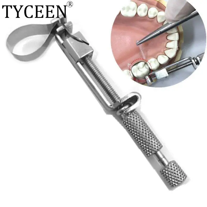 Фиксатор пленки для формирования зубов, формовочный зажим, универсальные клипсы для ортодонтических стоматологических матриц
