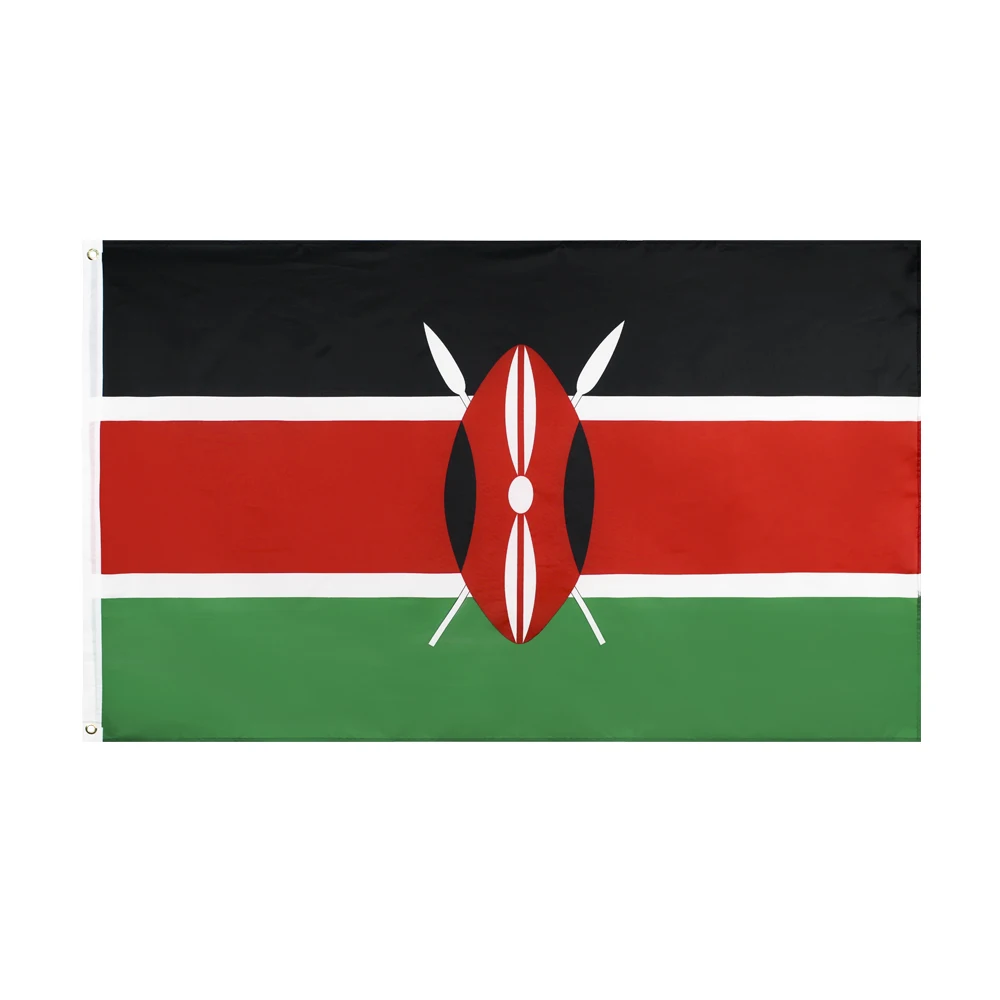 Флаг Кении 90x150 см ken ke для украшения