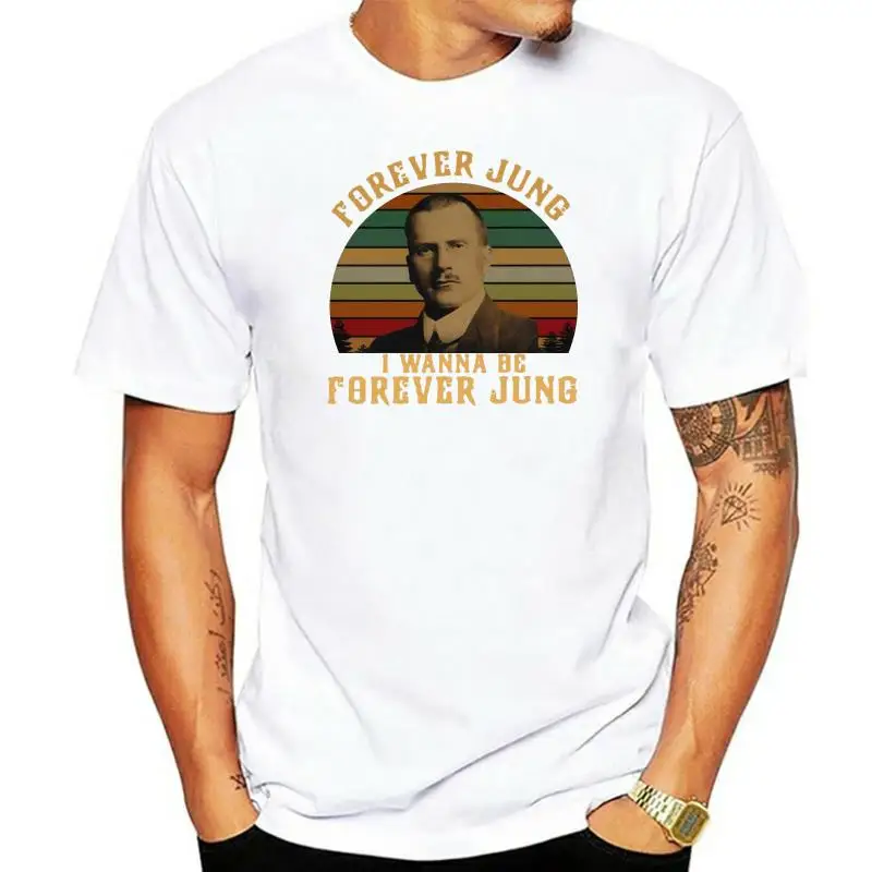 Футболки Forever Jung I Wanna Be Forever Jung Carl Jung в винтажной версии